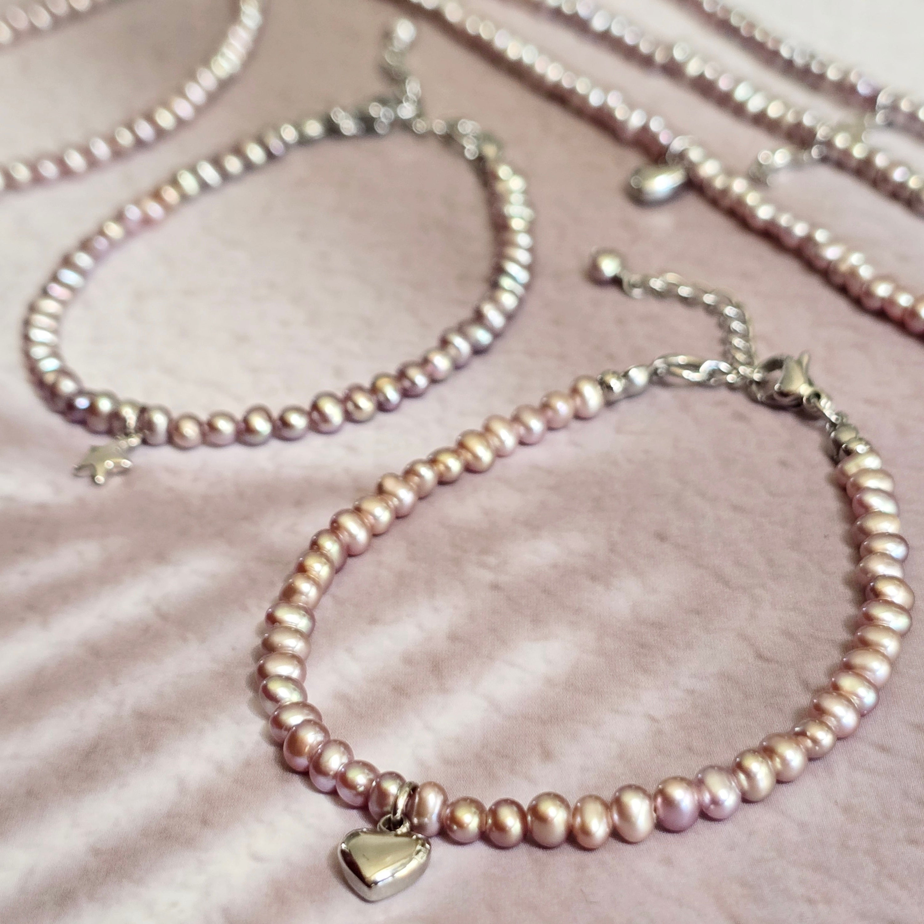 Heart Charm Bracelet