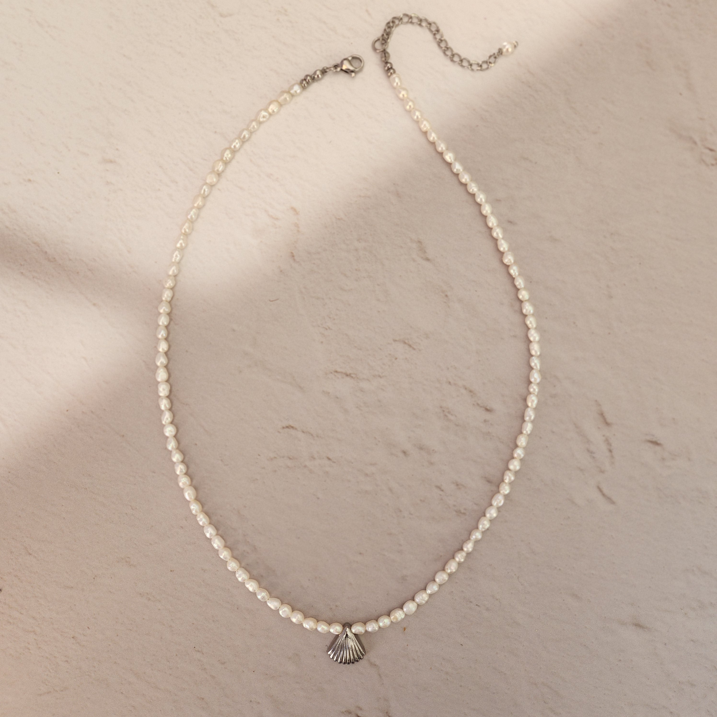 Fantail Pearl Necklace