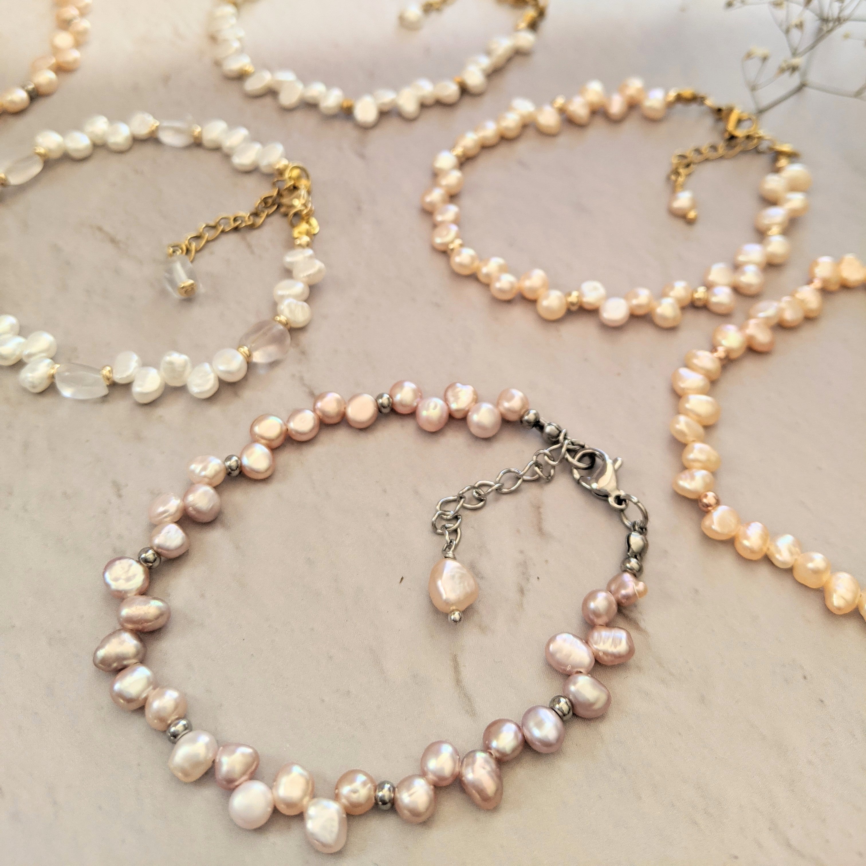 Pink Petals Bracelet